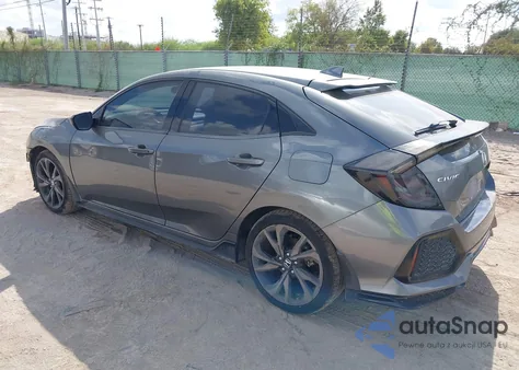 2019 Honda Civic Sport from USA, damaged, VIN SHHFK7H47KU215558
